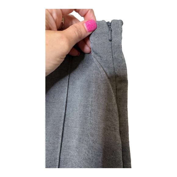 Banana Republic gray flat front skinny pants size 6 - Picture 6 of 9